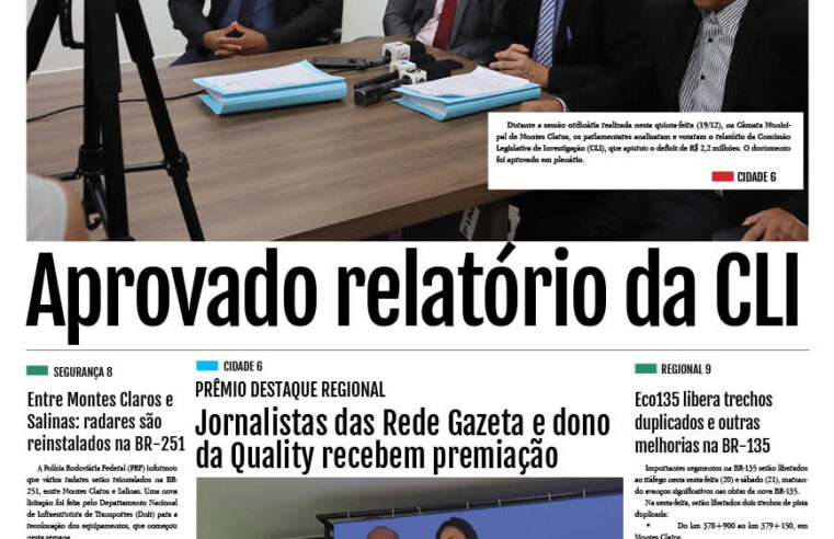 JORNAL DIÁRIO, 21, 22 E 23 DE DEZEMBRO DE 2024 EDIÇÃO