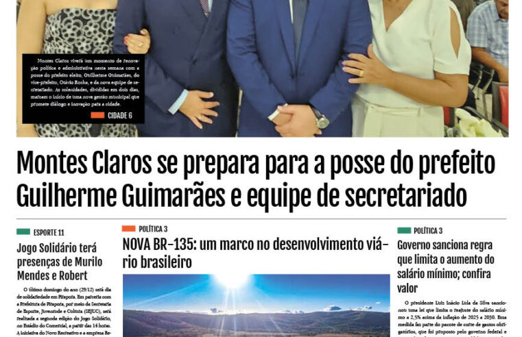 JORNAL DIÁRIO, 01 E 02 DE JANEIRO DE 2025 EDIÇÃO