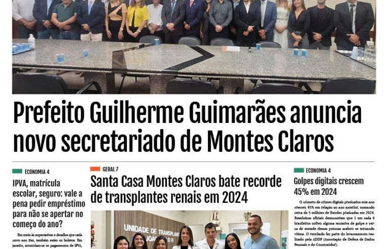 JORNAL DIÁRIO, 04 E 05 DE JANEIRO DE 2025 EDIÇÃO