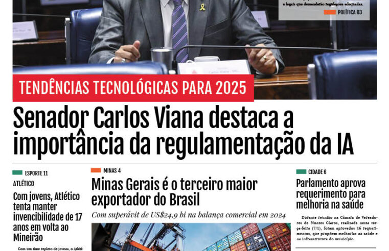 JORNAL DIÁRIO, 09 DE JANEIRO DE 2025 EDIÇÃO