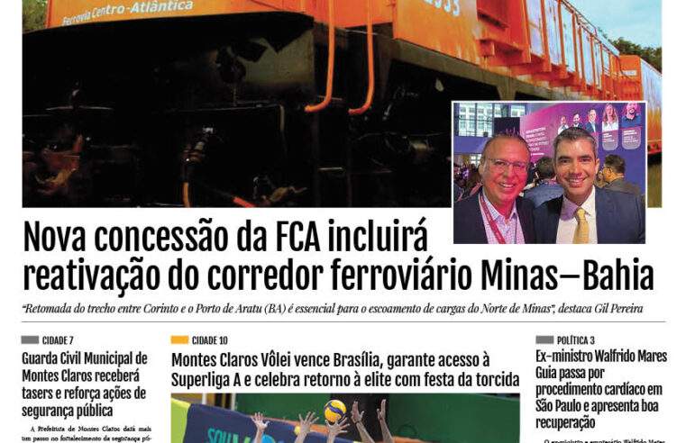 JORNAL DIÁRIO, 13 DE ABRIL DE 2026 EDIÇÃO