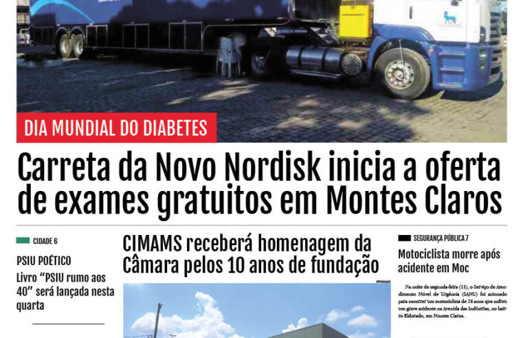 JORNAL DIÁRIO, 13 DE NOVEMBRO DE 2024 EDIÇÃO