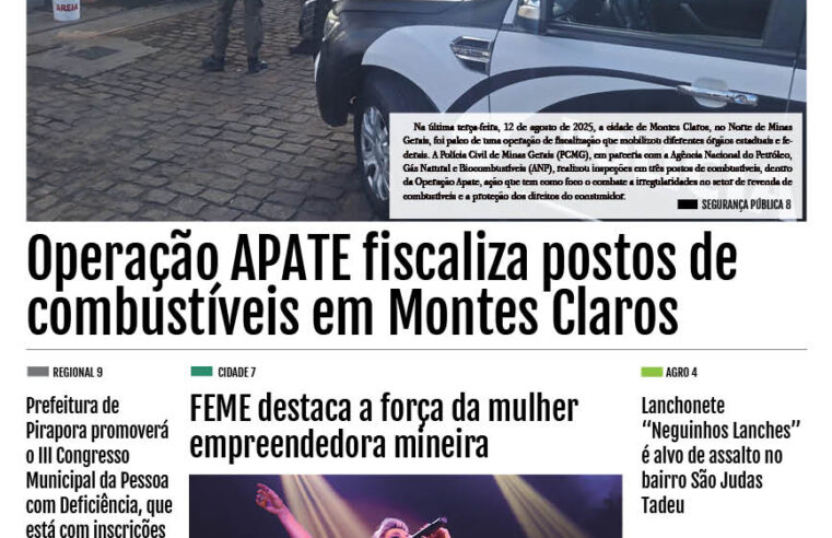 JORNAL DIÁRIO, 14 DE AGOSTO DE 2025 EDIÇÃO