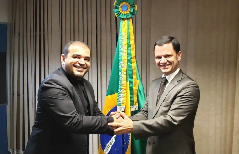 Deputado Marcelo Freitas reúne-se com novo Ministro da Justiça
