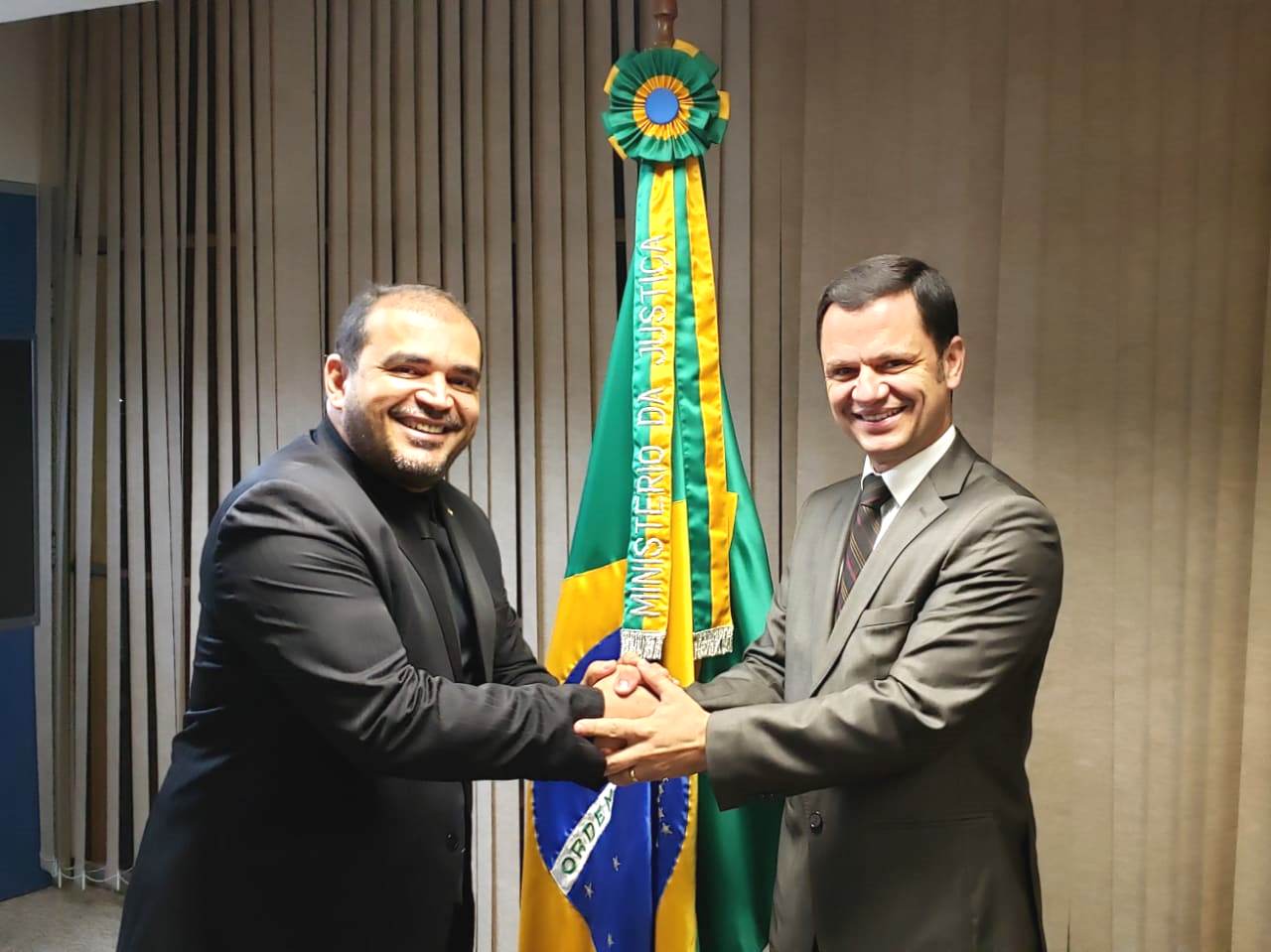 Deputado Marcelo Freitas reúne-se com novo Ministro da Justiça