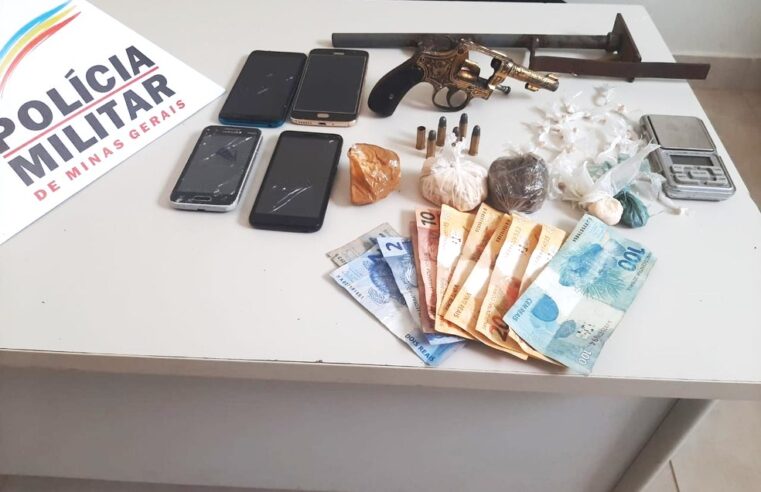 BOCAIUVA | Quatro homens são detidos com armas de fogo, munições e drogas