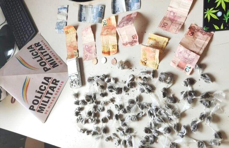 Homem é preso e confessa que buscava drogas na Bahia, para traficar no Norte de Minas