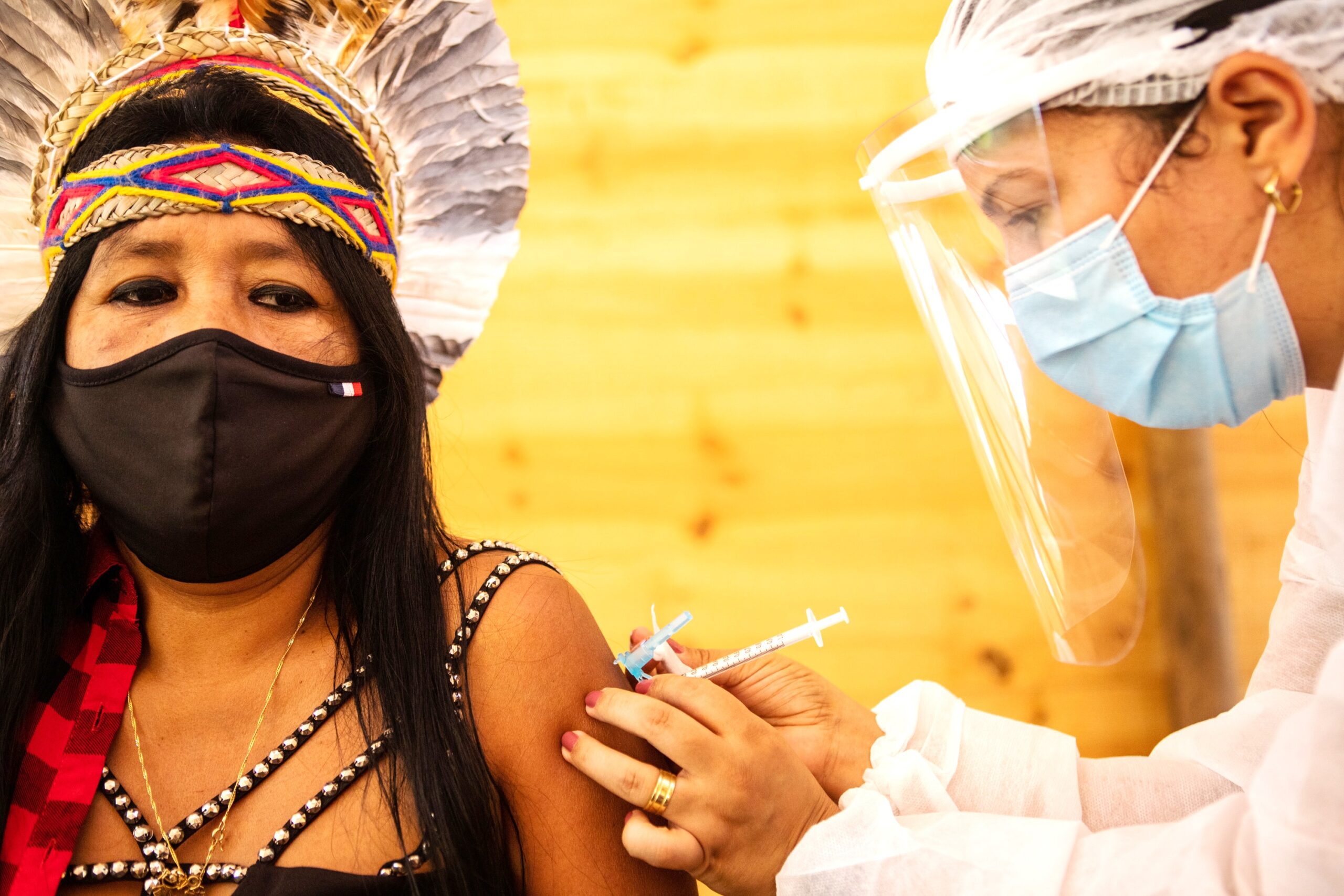 Mais de 91% da população indígena em MG já foi vacinada contra o coronavírus