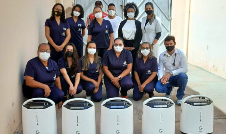 Pirapora recebe concentradores de oxigênio para atender pacientes pós-Covid