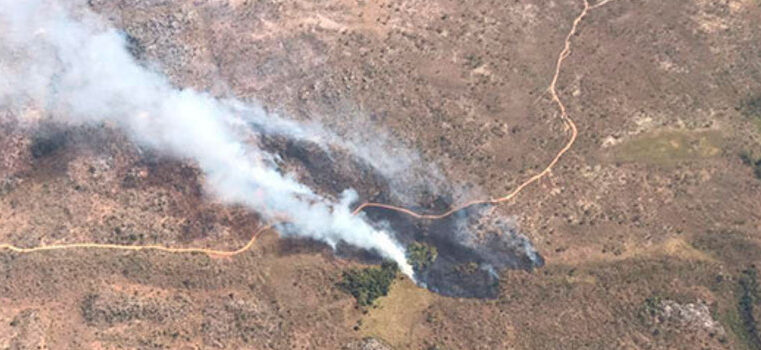 Estado passa a monitorar diariamente, por via aérea, incêndios florestais no Norte de Minas