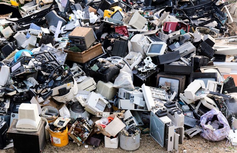 Pirapora recolhe mais de 1 tonelada de lixo eletrônico