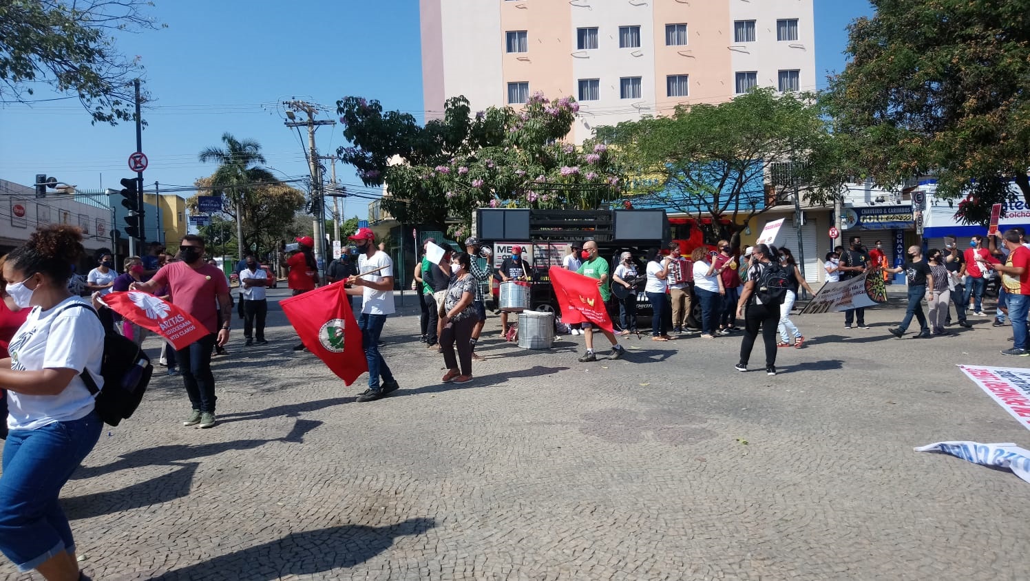 Grito dos Excluídos vira ato contra Bolsonaro