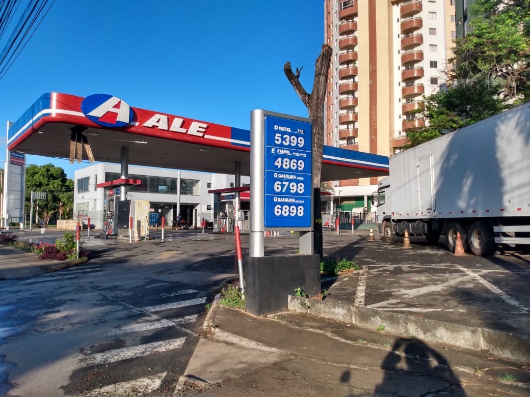 Gasolina tem alta de 5,26% em Montes Claros e preço pode chegar a R$ 7