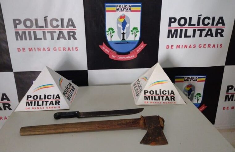 BURITIZEIRO | Jovem é preso suspeito de matar pai da namorada com golpes de machado
