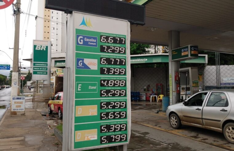 Montes Claros registra queda de 4% no preço do litro da gasolina em alguns postos