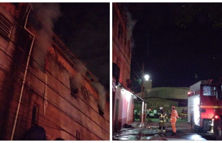 Incêndio em apartamento no Alto São João também foi combatido na cidade