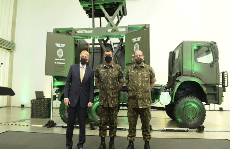 Exército e Embraer apresentam radar desenvolvido com tecnologia 100% nacional