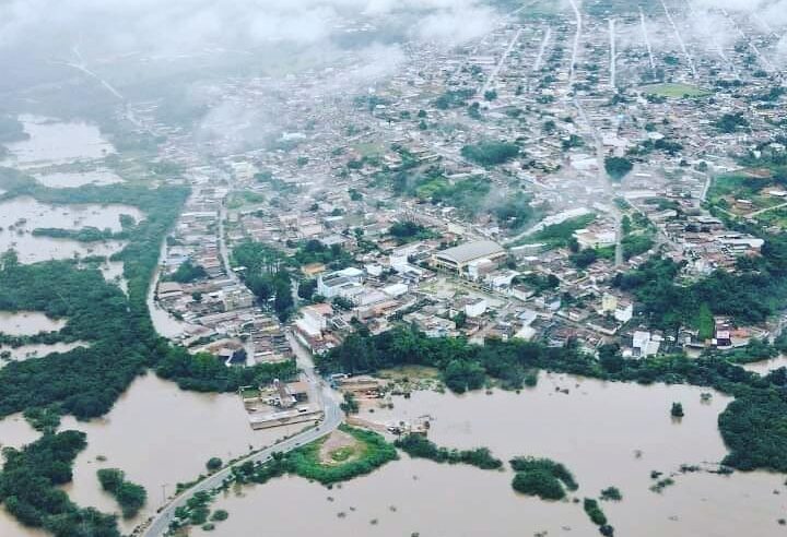 Águas da enchente em Rio Pardo de Minas começam a  baixar