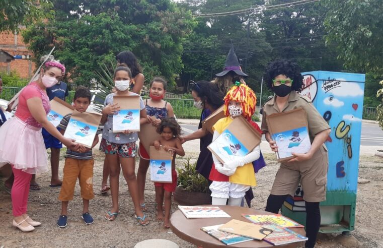 Projeto do município distribui livros a crianças