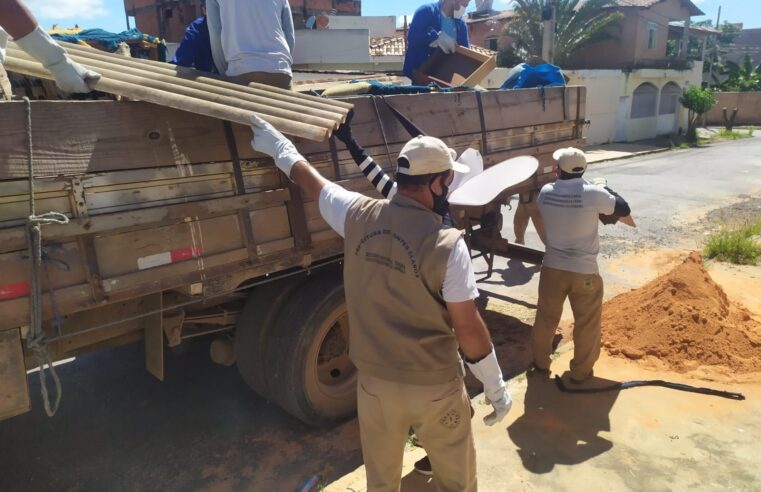 Mutirão recolhe 37 caminhões de entulhos em Montes Claros