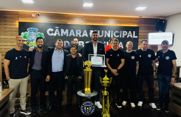 North Esporte Clube recebeu Moção de Congratulação da Câmara de Bocaiúva