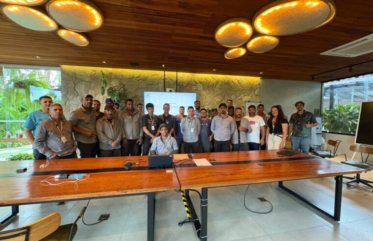 Palestra sobre boas práticas de Segurança Ocupacional e Meio Ambiente é realizada para equipe de Áreas Verdes 