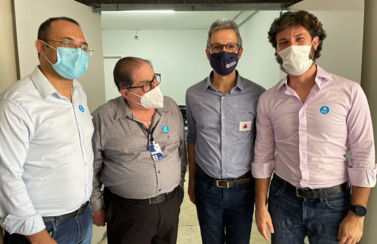 Romeu Zema visita Hospital Aroldo Tourinho e anuncia investimentos na saúde