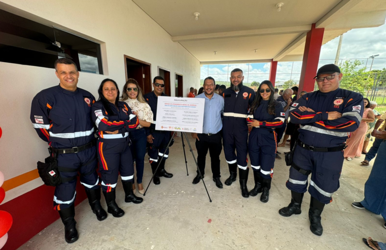 Nova base de Francisco Dumont foi construída especialmente para receber profissionais do SAMU