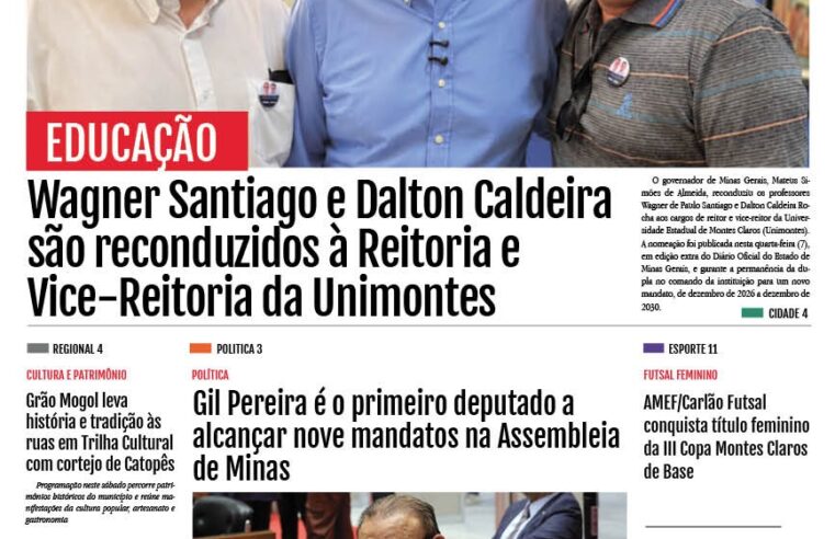 JORNAL DIÁRIO, 8 DE OUTUBRO DE 2026 EDIÇÃO