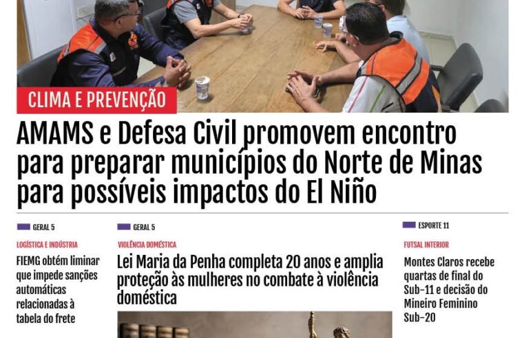 JORNAL DIÁRIO, 8 E 9 DE AGOSTO DE 2026 EDIÇÃO