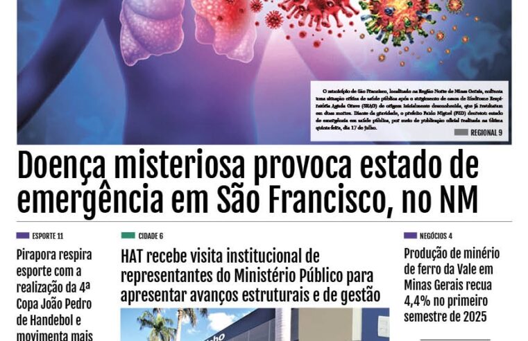 JORNAL DIÁRIO, 25 DE JULHO DE 2025 EDIÇÃO