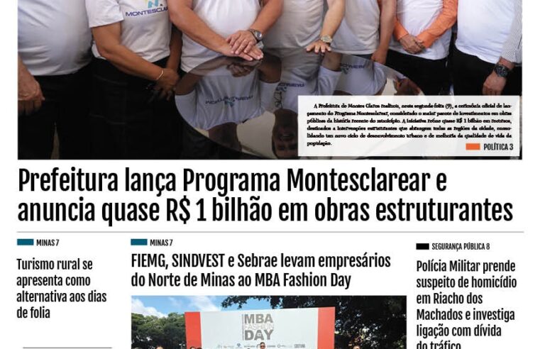 JORNAL DIÁRIO, 10 DE FEVEREIRO DE 2026 EDIÇÃO