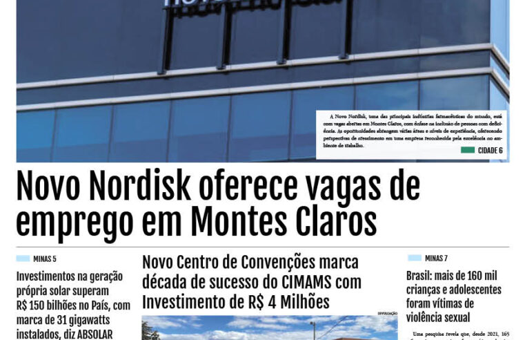 JORNAL DIÁRIO, 15 DE AGOSTO DE 2024 EDIÇÃO