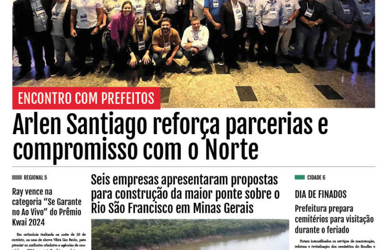 JORNAL DIÁRIO, 1 DE NOVEMBRO DE 2024 EDIÇÃO