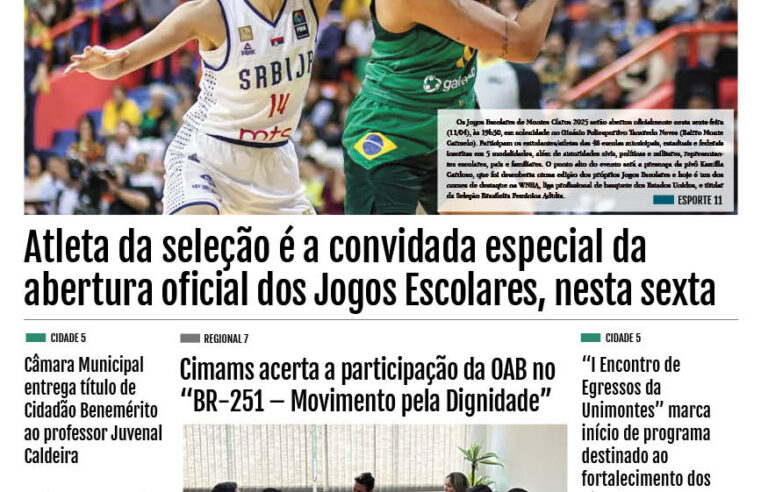 JORNAL DIÁRIO, 11 DE ABRIL DE 2025 EDIÇÃO