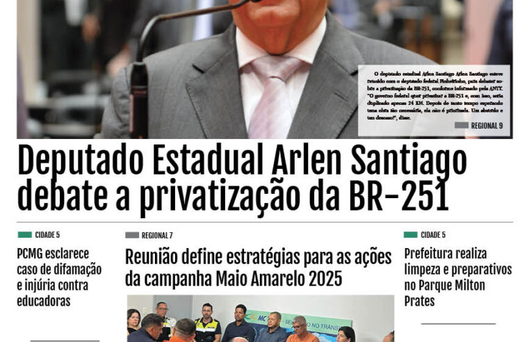 JORNAL DIÁRIO, 12 E 13 DE ABRIL DE 2025 EDIÇÃO