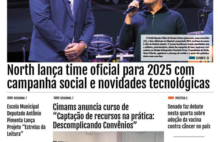 JORNAL DIÁRIO, 29 DE ABRIL DE 2025 EDIÇÃO