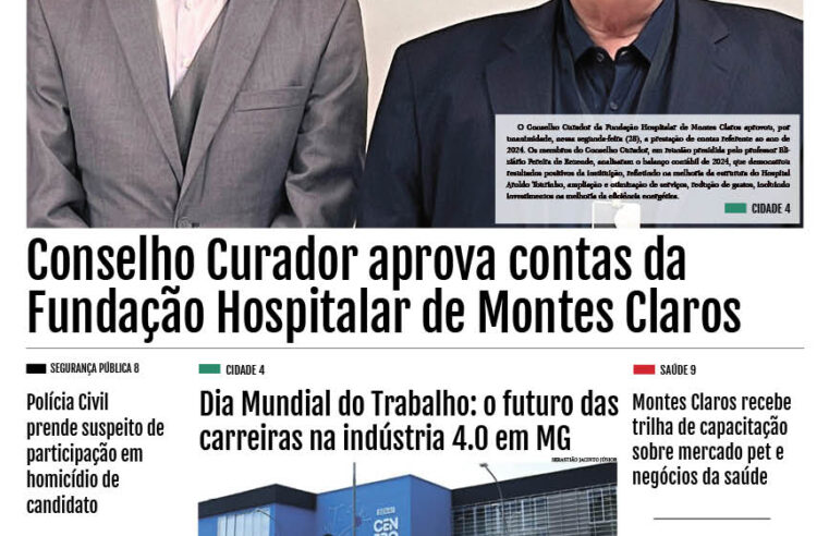 JORNAL DIÁRIO, 1 E 2 DE MAIO DE 2025 EDIÇÃO