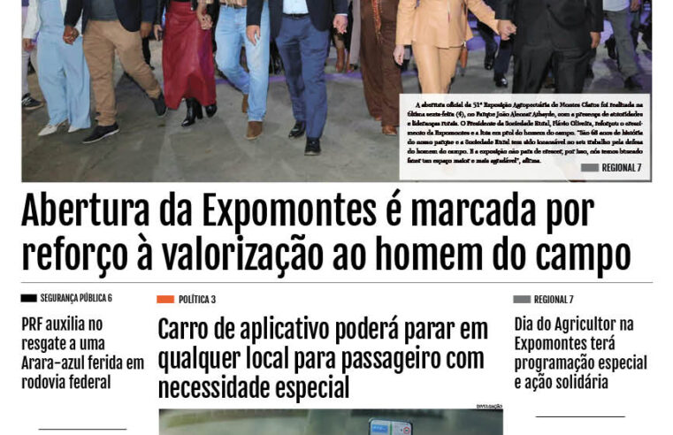 JORNAL DIÁRIO, 7 DE JULHO DE 2025 EDIÇÃO