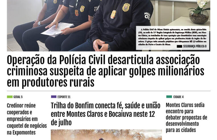 JORNAL DIÁRIO, 11 DE JULHO DE 2025 EDIÇÃO