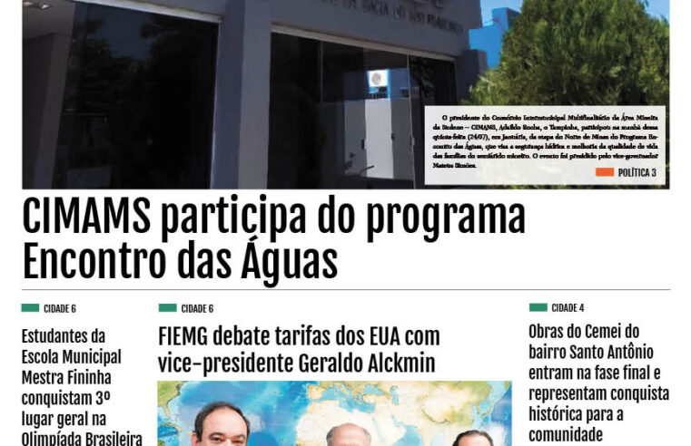 JORNAL DIÁRIO, 26 E 27 DE JULHO DE 2025 EDIÇÃO