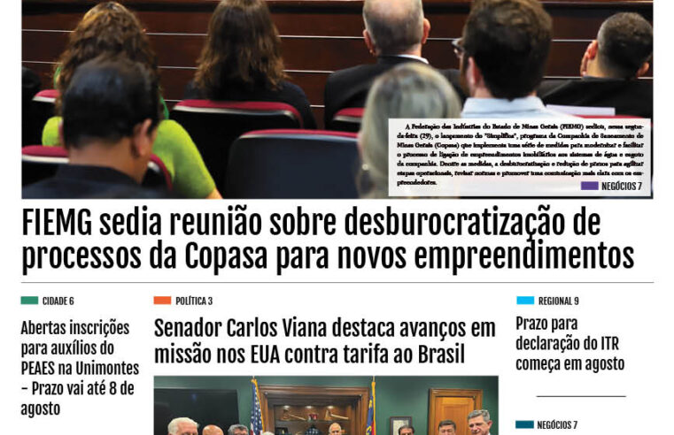 JORNAL DIÁRIO, 31 DE JULHO DE 2025 EDIÇÃO