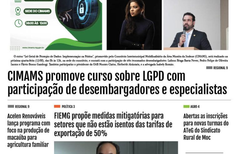 JORNAL DIÁRIO, 12 DE AGOSTO DE 2025 EDIÇÃO
