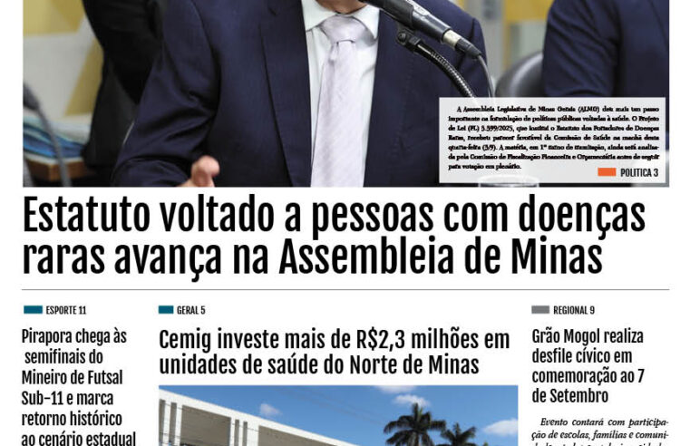 JORNAL DIÁRIO, 4 DE SETEMBRO DE 2025 EDIÇÃO