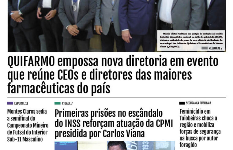 JORNAL DIÁRIO, 12 E  DE SETEMBRO DE 2025 EDIÇÃO