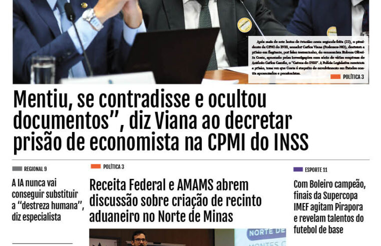 JORNAL DIÁRIO, 24 DE SETEMBRO DE 2025 EDIÇÃO