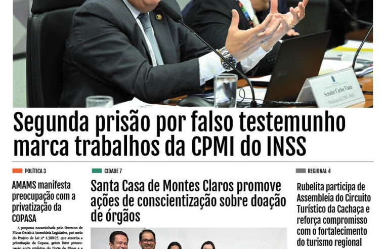 JORNAL DIÁRIO, 1 DE OUTUBRO DE 2025 EDIÇÃO