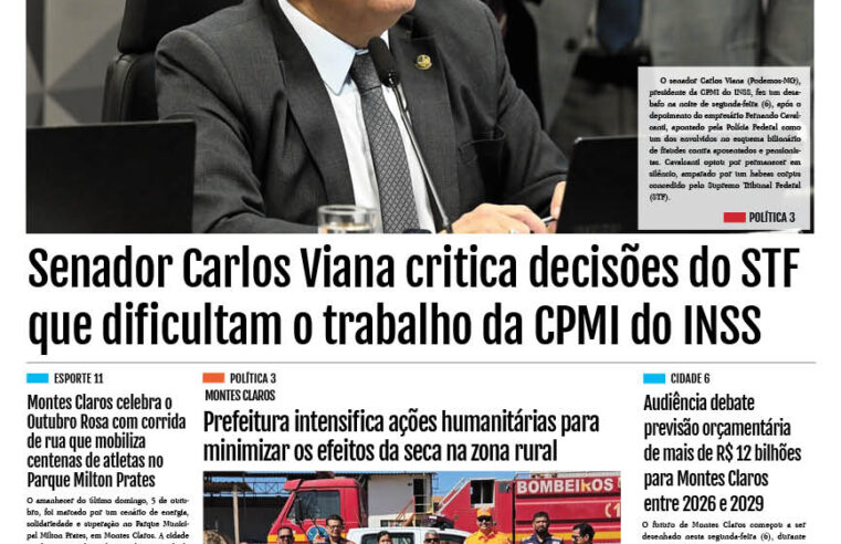 JORNAL DIÁRIO, 8 DE OUTUBRO DE 2025 EDIÇÃO