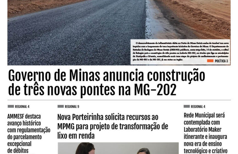 JORNAL DIÁRIO, 17 DE OUTUBRO DE 2025 EDIÇÃO
