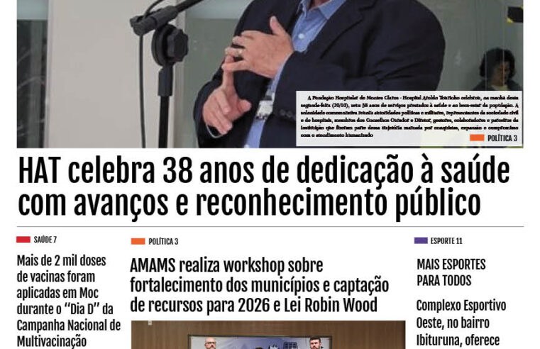 JORNAL DIÁRIO, 21 DE OUTUBRO DE 2025 EDIÇÃO